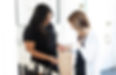 organizer working with client confidentially