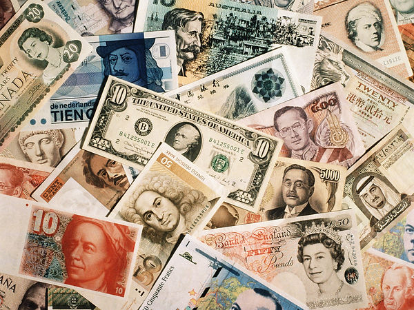 Moedas estrngeiras em espécie - MK Câmbio