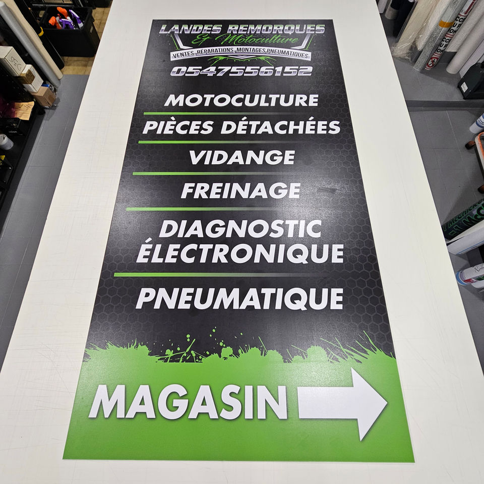 magasin d'enseigne dans les landes