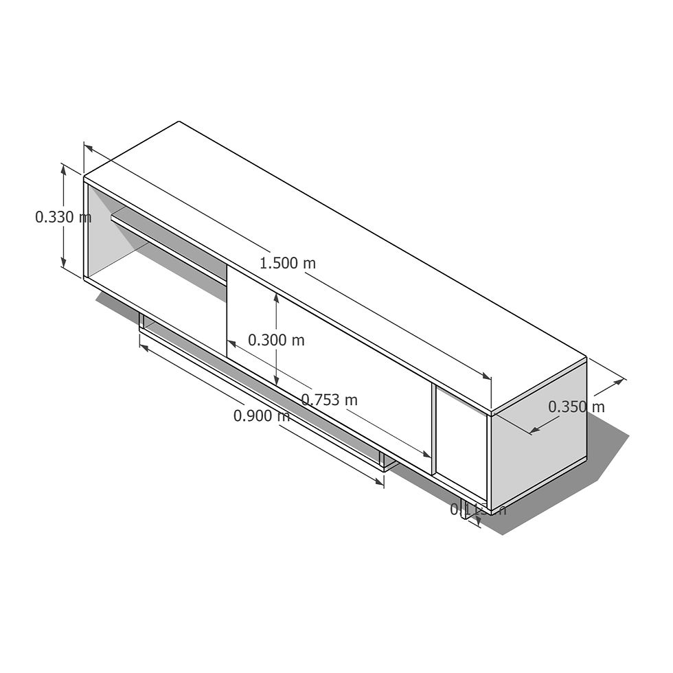 Miniatura: Mueble de TV MEN102