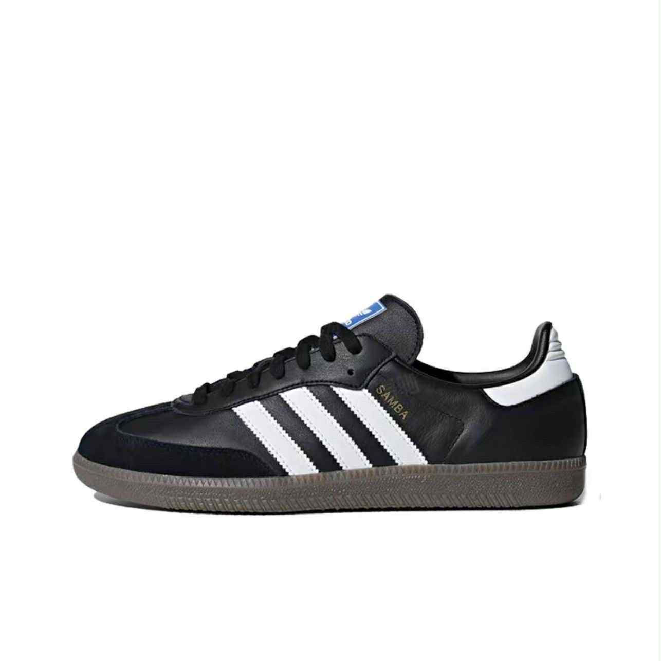 Adidas Samba OG black and white retro sneakers for men