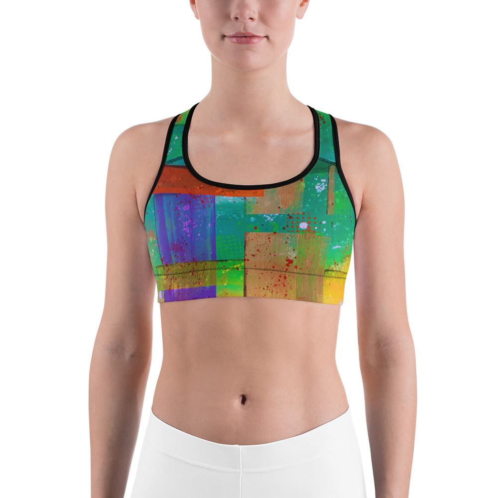 Misdirection Sports bra