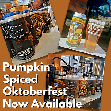 Pumpkin Spiced Oktoberfest Nopw Available