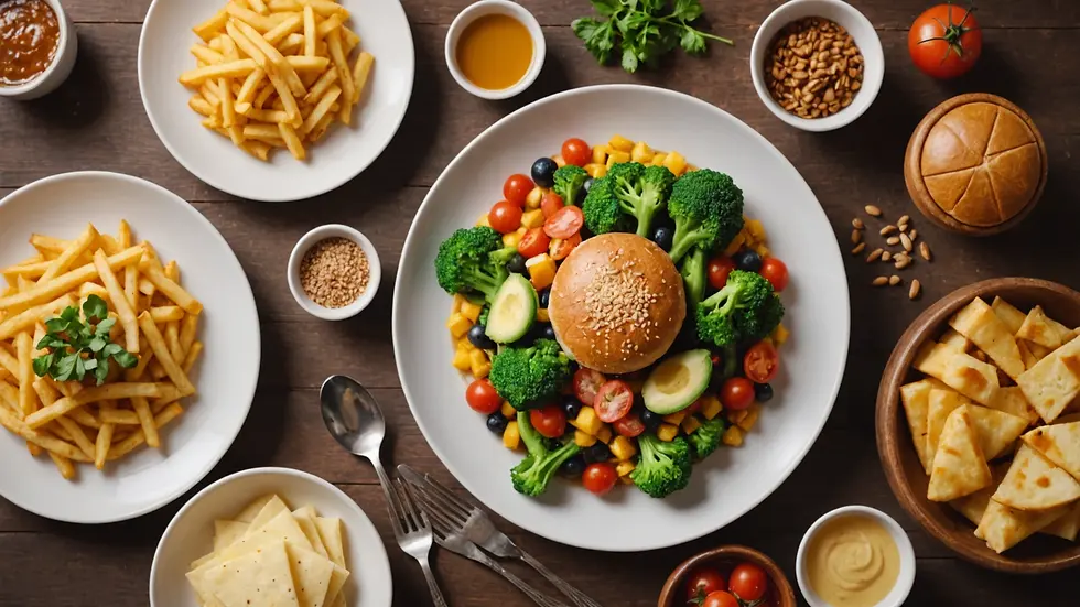 Balanced Meal with Carbs