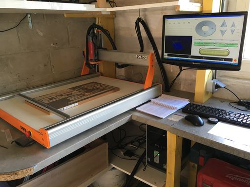 prototype du plancher coulissant