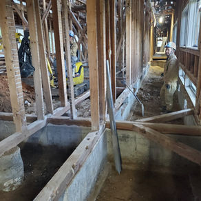 ⑬ 温泉施設のリフォーム工事(土工編)