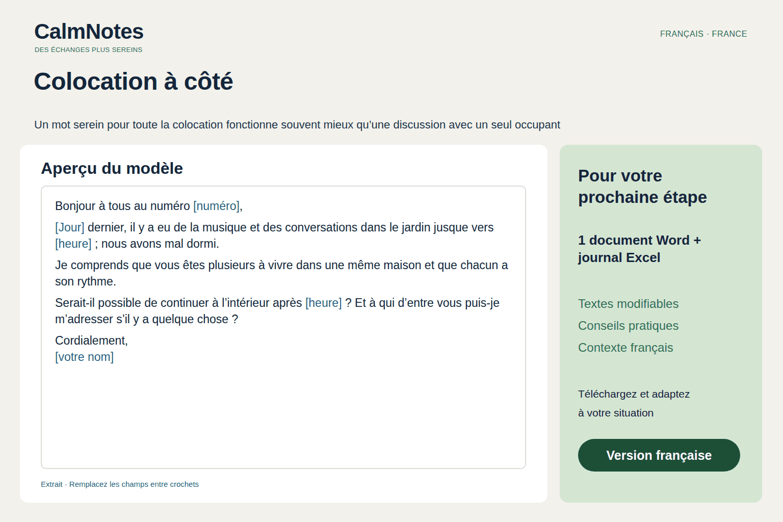 Colocation ou maison d’étudiants à côté — Pack