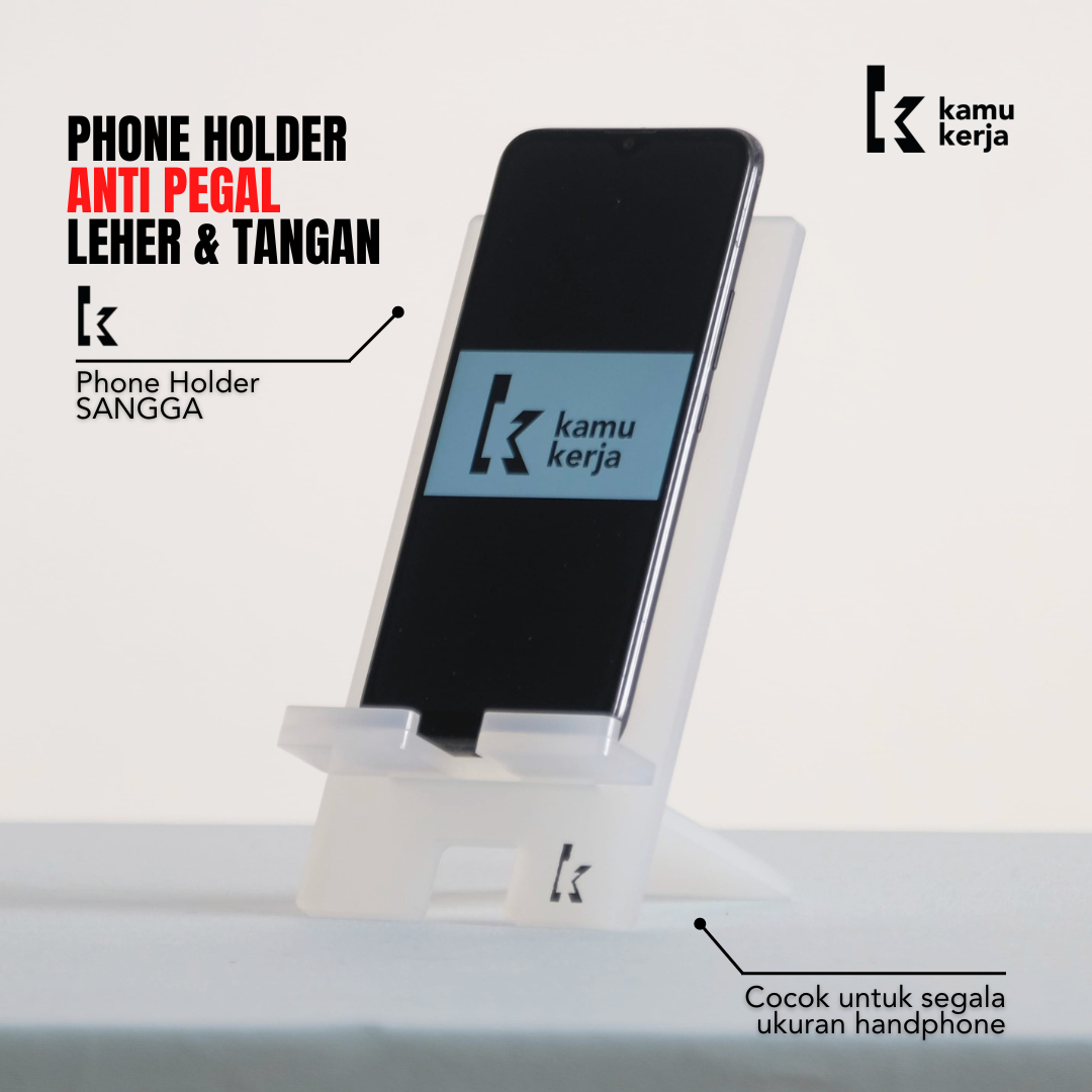 Phone Holder SANGGA V1 Akrilik Sandblast