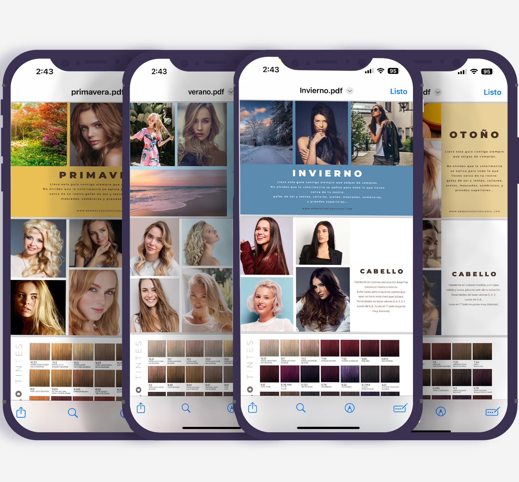 KIT CON LAS 4 PALETAS