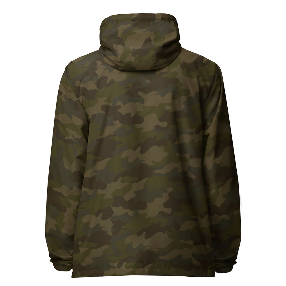 Thumbnail: Unisex lightweight zip up windbreaker