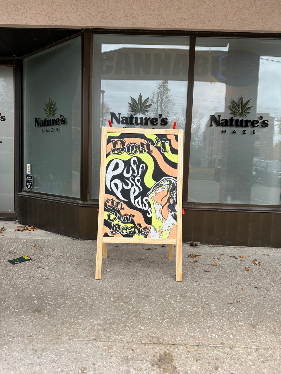 Chalkboard Illustration 