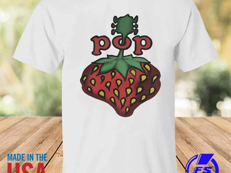Rainbowtclothingllc - Strawberry fields pop festival shirt