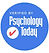 Verified Psychology Today therapist profile badge