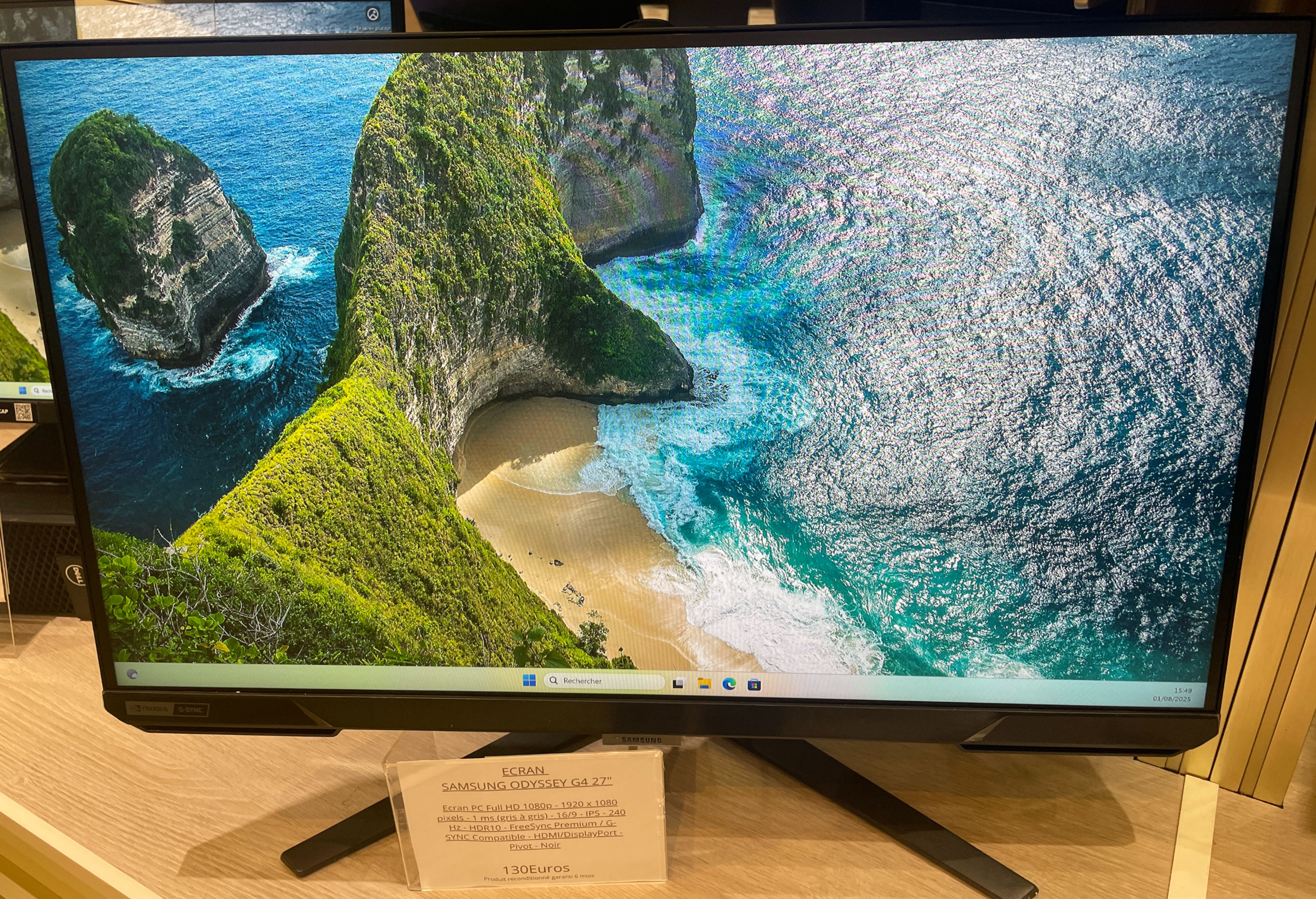 ECRAN SAMSUNG ODYSSEY G4 27" reconditionné