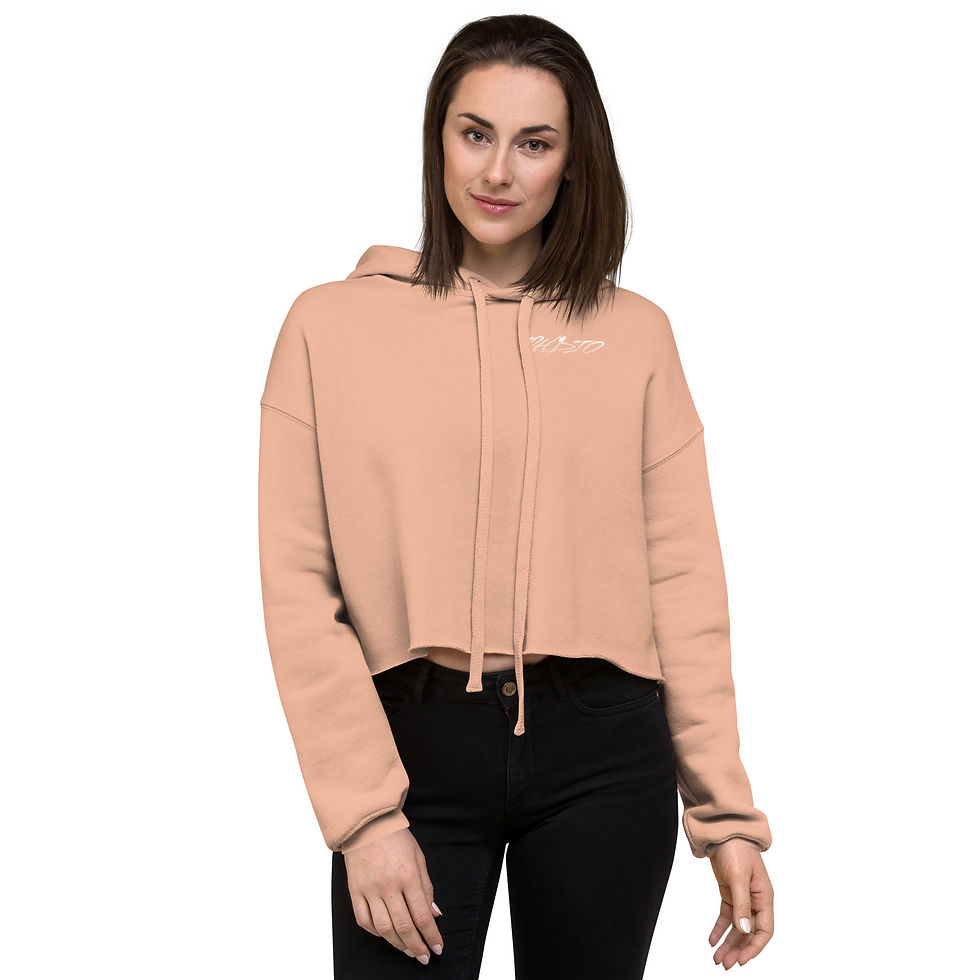 Thumbnail: Women's Cropped Hoodie | Bella + Canvas 