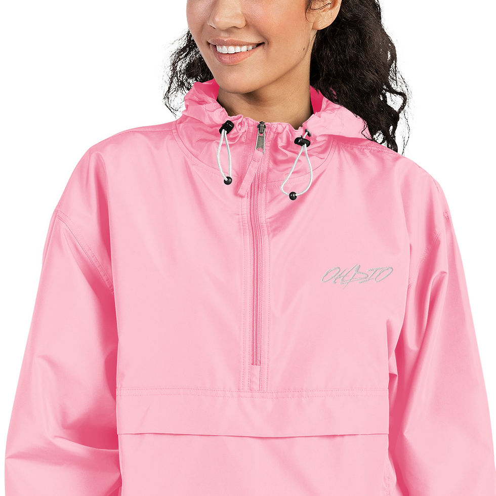Thumbnail: Embroidered Champion Packable Jacket