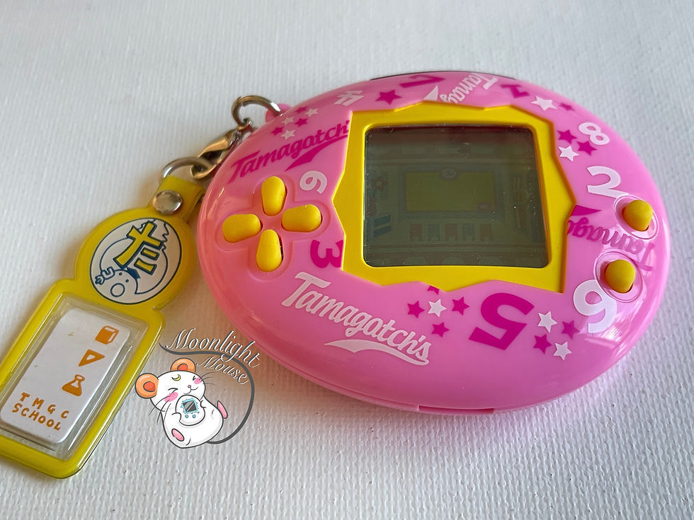 Thumbnail: Tamagotchi Connection School Pink Numbers TMGC Bandai Japan 2006
