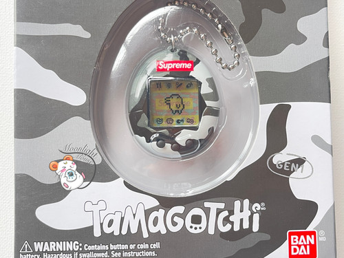 Supreme x Tamagotchi Original Gen 1 P1 English Black White Camo