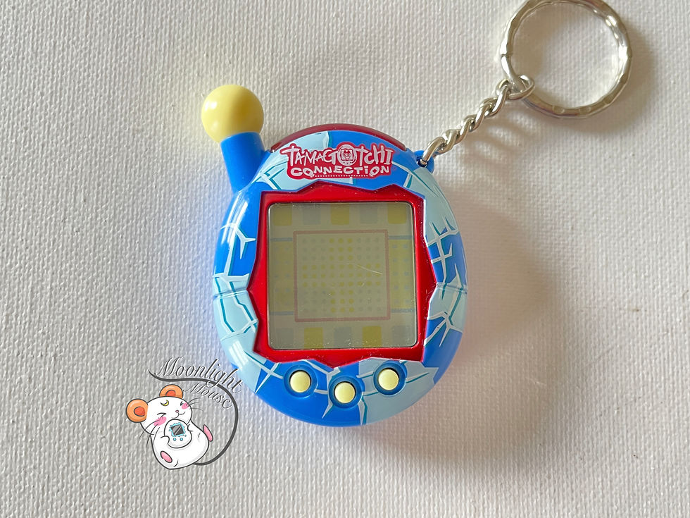 Tamagotchi Connection v4 English Blue Shattered Glass 2007