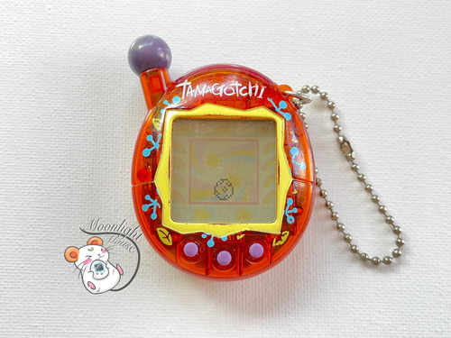 北米版 Tamagotchi CONNECTION Ver.2？ Tamagotchi Connection v4 English Transparent Orange Leaves & Jacks