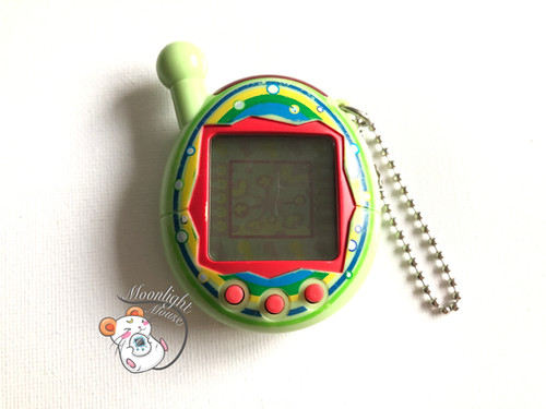 Tamagotchi Connection グリーン TESTED WORKING Tamagotchi Connection v3 Green Reptile Scale