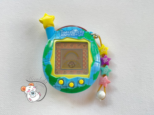 Tamagotchi Connection v4.5 English Blue Globe Shell 2007