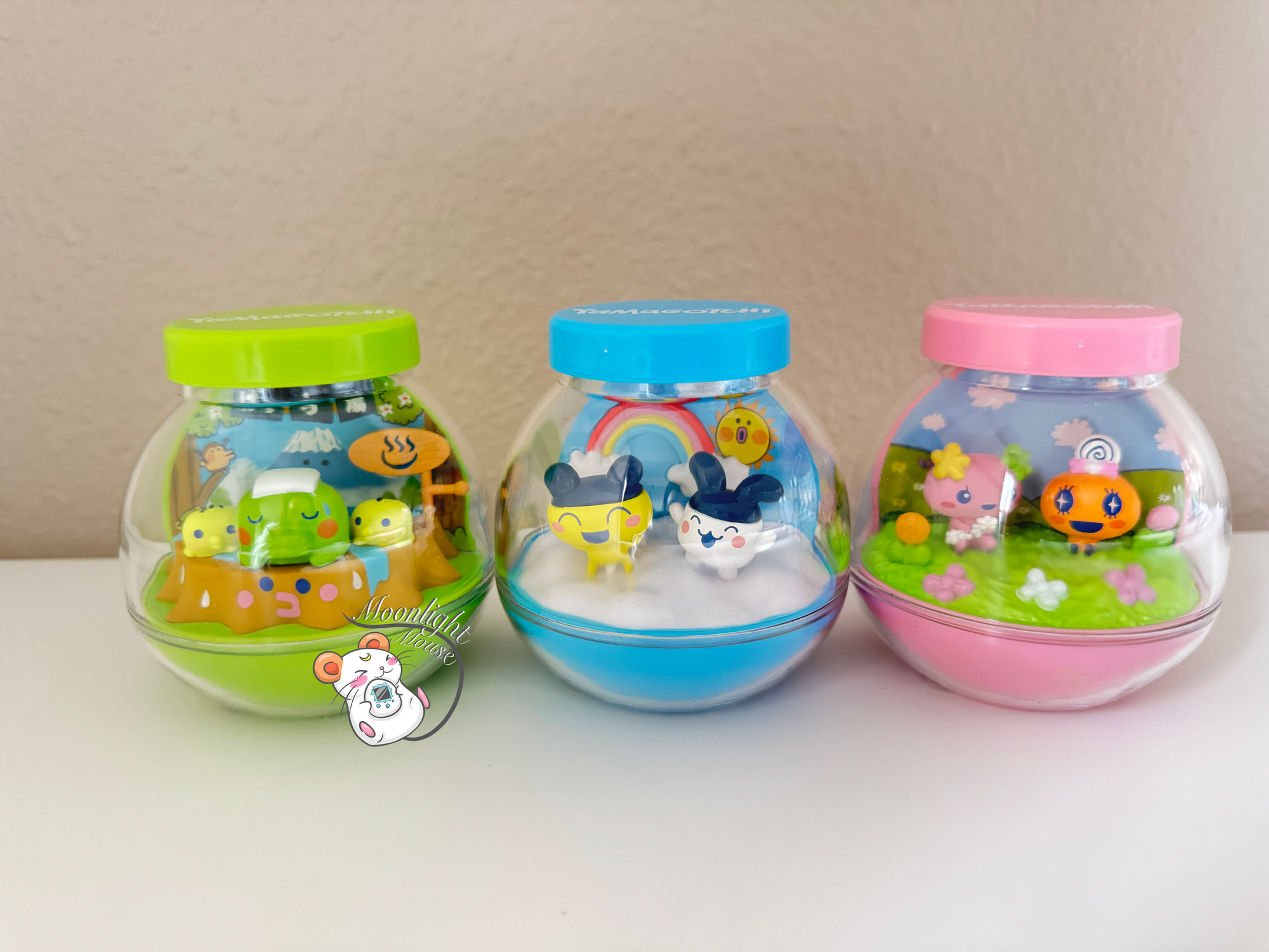 Tamagotchi Characters Mini Terrarium Vinyl Figures Bandai Japan 2026