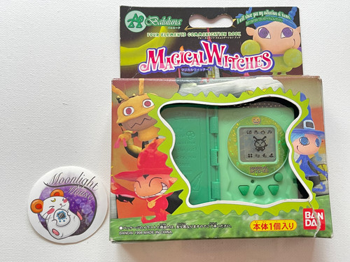 Bandai Magical Witches Set Earth Fire Air Water Green Red Blue
