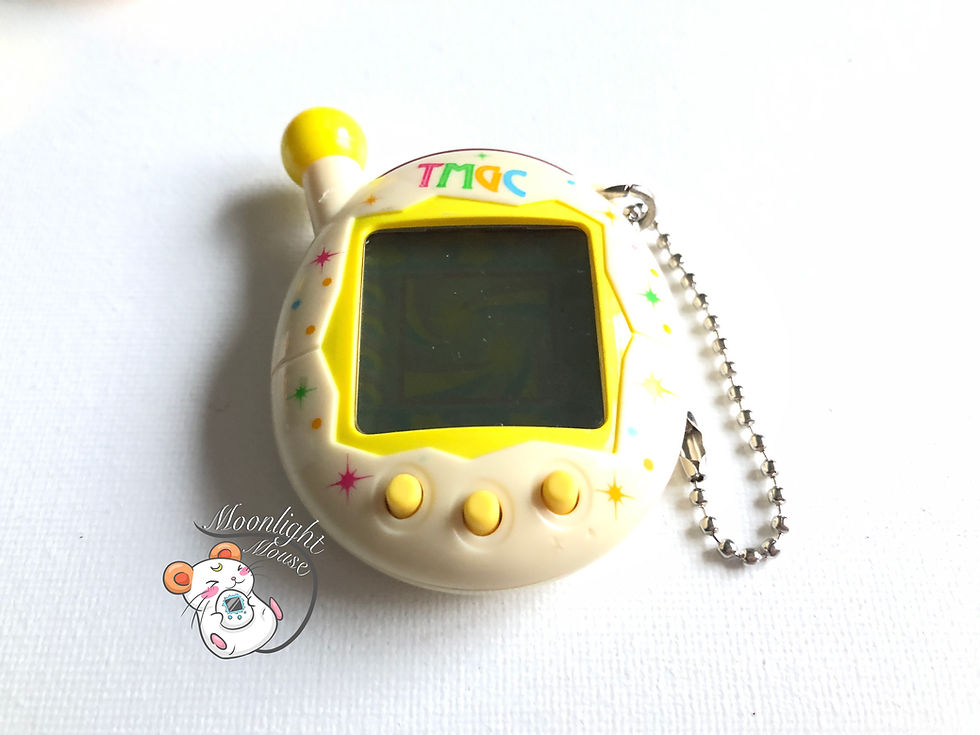 Thumbnail: Tamagotchi Connection v4 English Yellow Twinkle TMGC Australia 2007