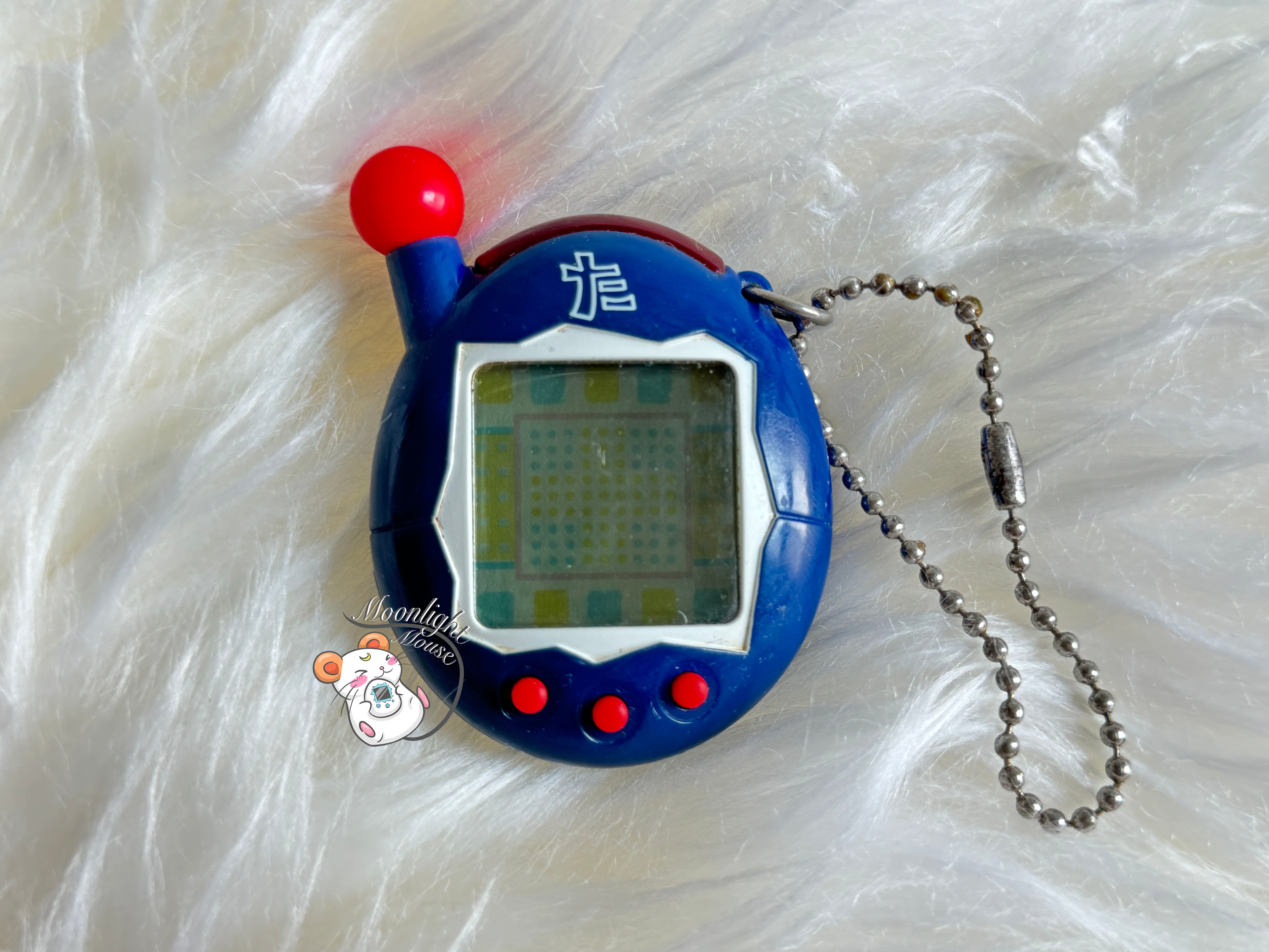 Tamagotchi Connection v4 Chou Jinsei Enjoi Entama Ta Navy Blue 2006