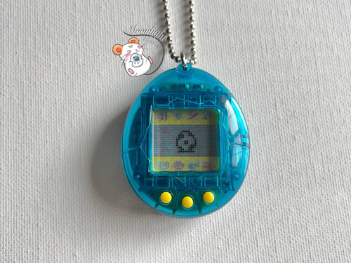 RESERVED: Tamagotchi Original Gen 1 P1 Transparent Blue Bandai