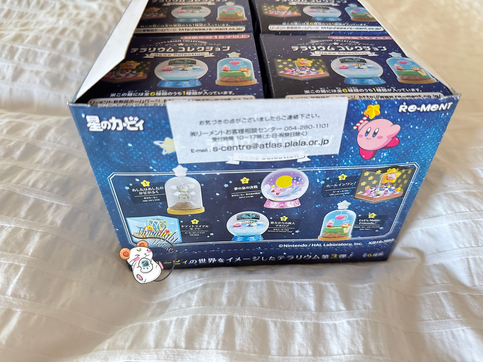 Thumbnail: Kirby Terrarium Game Selection Swing Re-Ment Complete Set Blind Box Lot