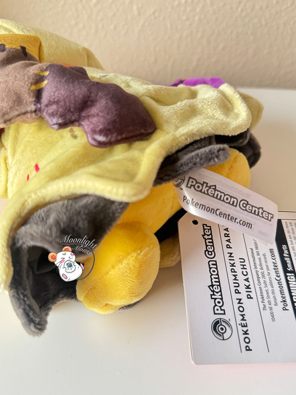Thumbnail: Pokemon Center Pumpkin Parade Pikachu Mimikyu Poké Plush - 8 In.