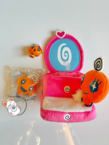 Tamagotchi Memetchi Connection Holder Squishy Bag Charm Plush