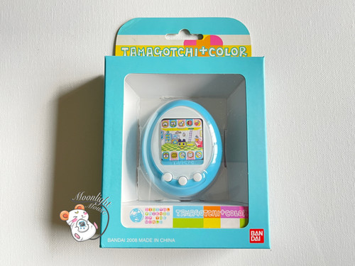 Tamagotchi Plus Color+ Baby Blue Bandai Japan 2008 | Moonlight Mouse