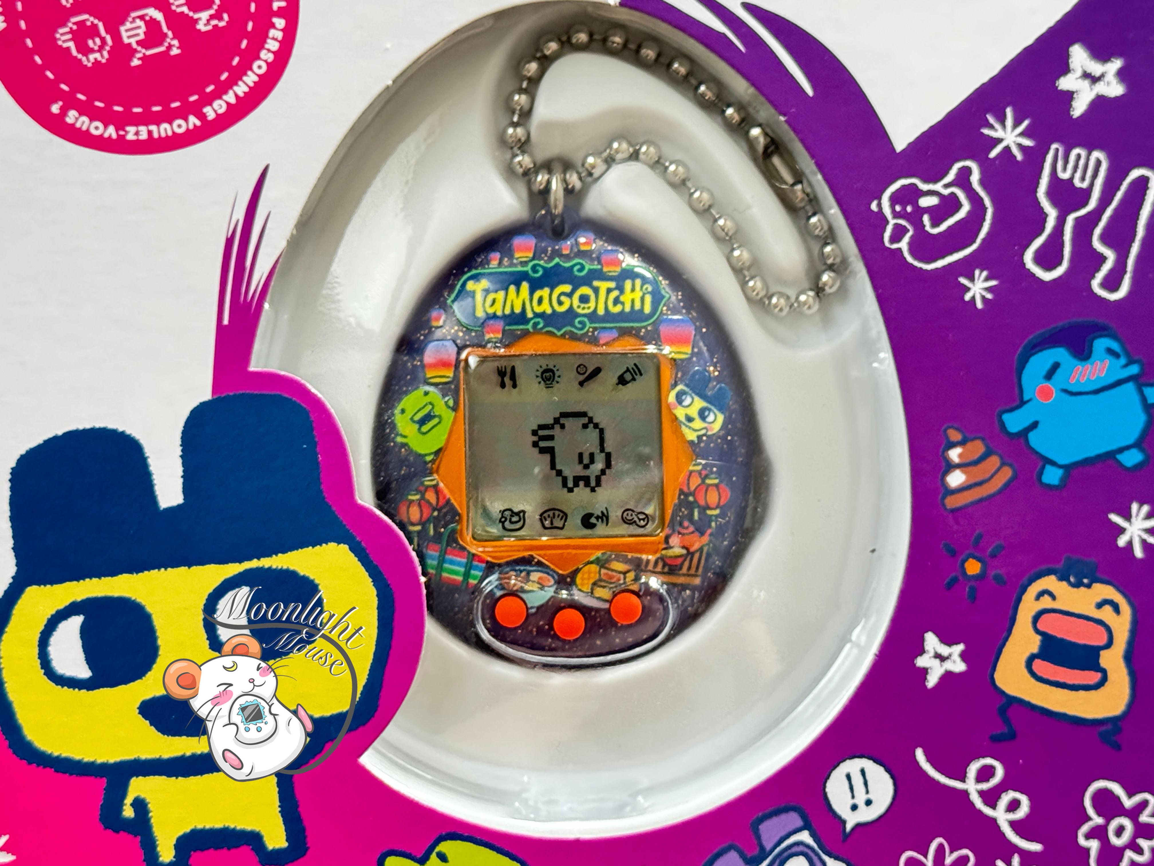 Tamagotchi Taiwan Original Gen 1 P1 Tama Destinations Blue Lanterns Bandai 2026