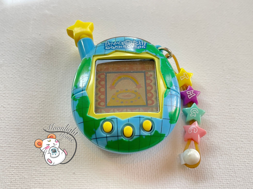 Thumbnail: Tamagotchi Connection v4.5 English Blue Globe Shell 2007