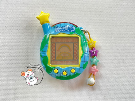 Tamagotchi Connection v4.5 English Blue Globe Shell 2007