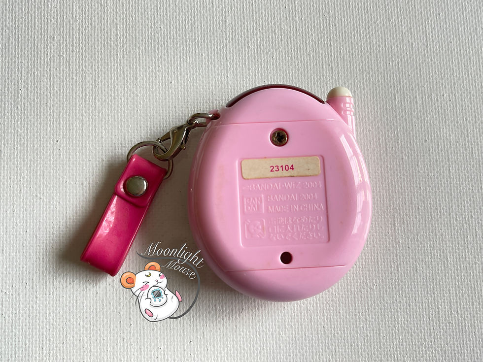 Thumbnail: Tamagotchi Connection v3 Keitai Akai Pink Hearts Bandai Japan 2004