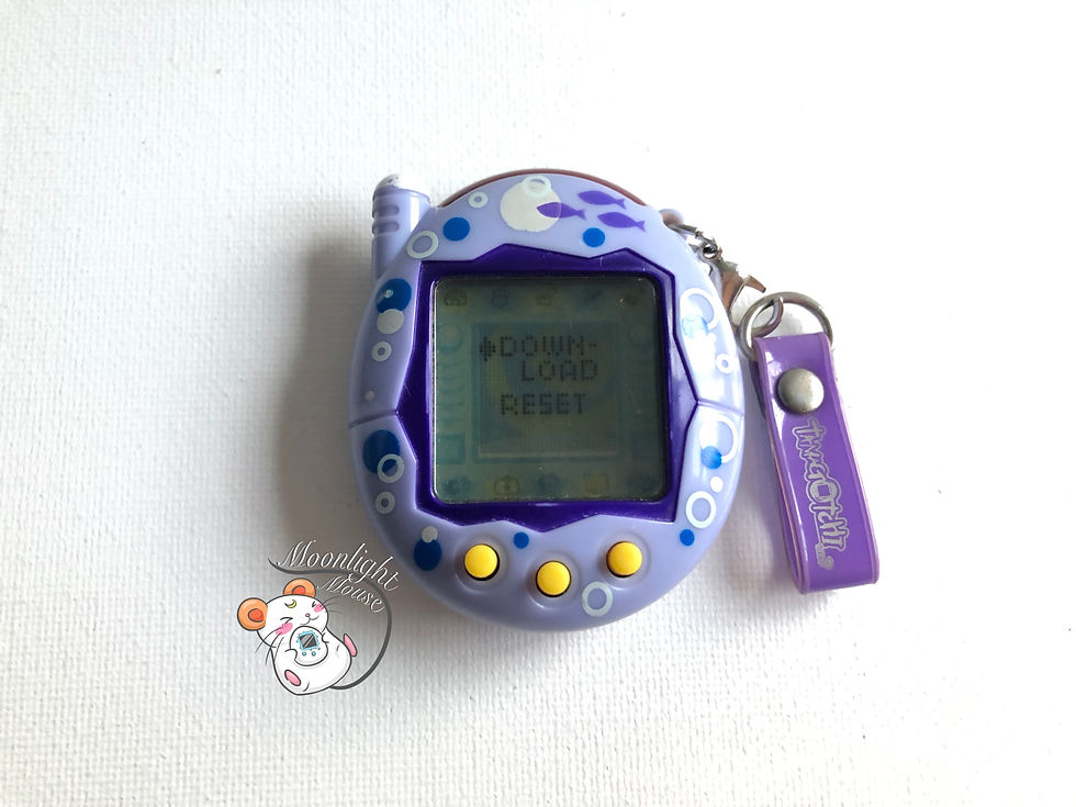 Thumbnail: Tamagotchi Connection v3 Purple Lavender Fish English Asia 2005