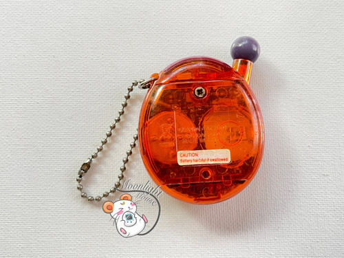 Tamagotchi Connection v4 English Transparent Orange Leaves & Jacks