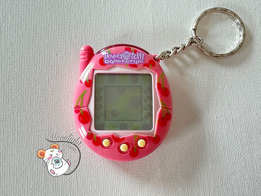 Tamagotchi Connection v3 English Pink Cherry Cherries Shell 2005