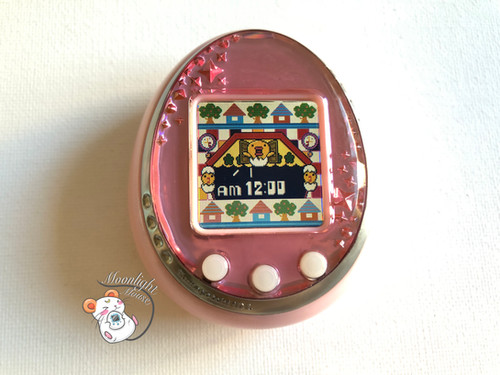 Tamagotchi iD L Pink Bandai Japan 2011 #1 | Moonlight Mouse