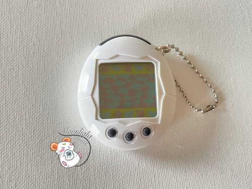 1/2004 Tamagotchi Connection V1 Plus White Limited Edition Bandai