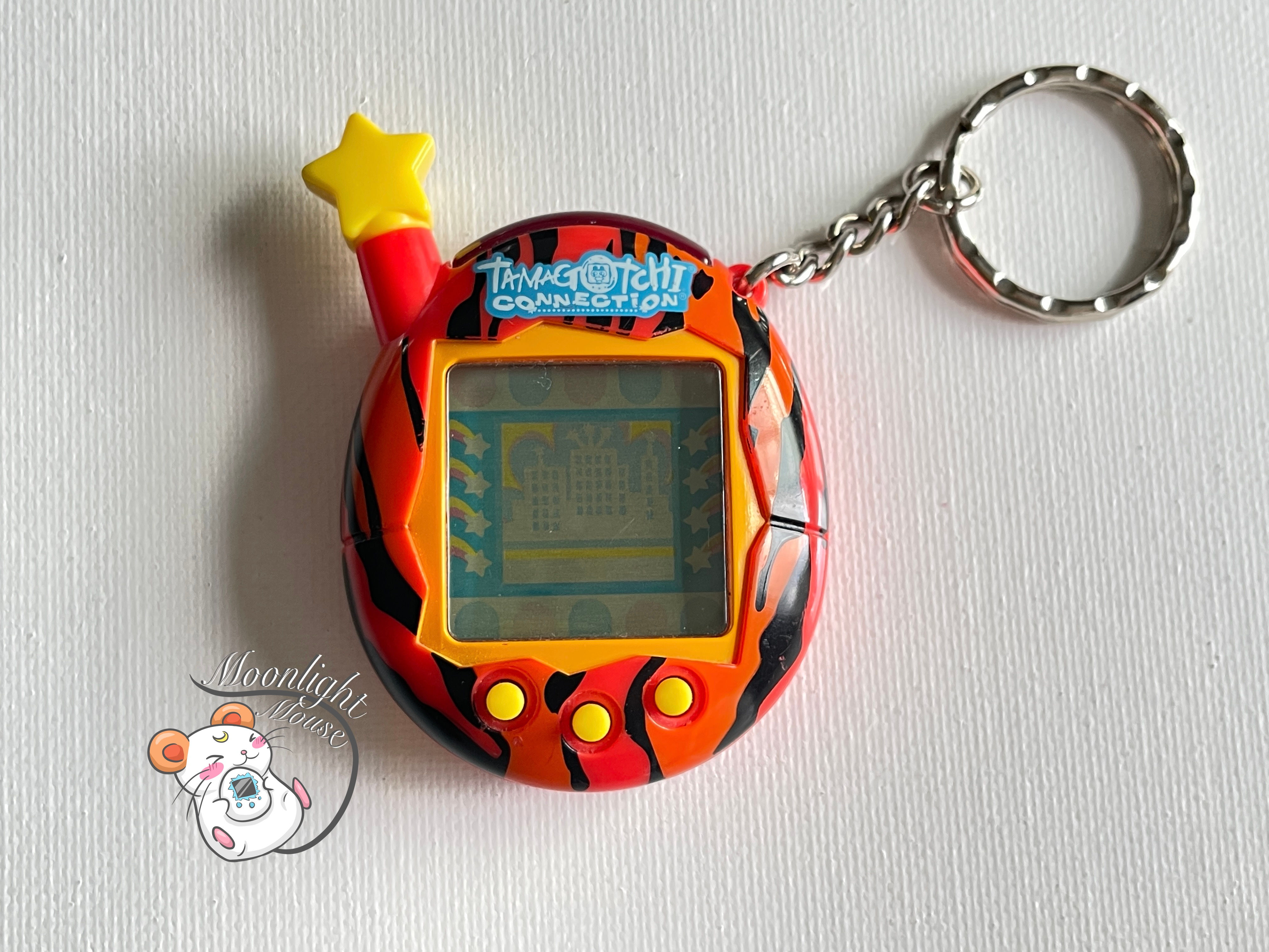 Tamagotchi Connection v4.5 English Red Flames Shell 2007