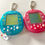 Thumbnail: Tamagotchi Original Transparent Blue Mame 2 Game De Hakken Bandai Japan 1997