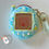 Thumbnail: CUSTOM: Tamagotchi Connection v3 Keitai Akai Pochacco Baby Blue Hand Painted