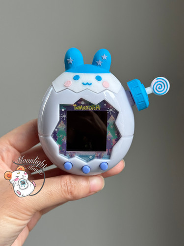 Tamagotchi Paradise Purple Star Mimitchi 3D Print Top Cover White