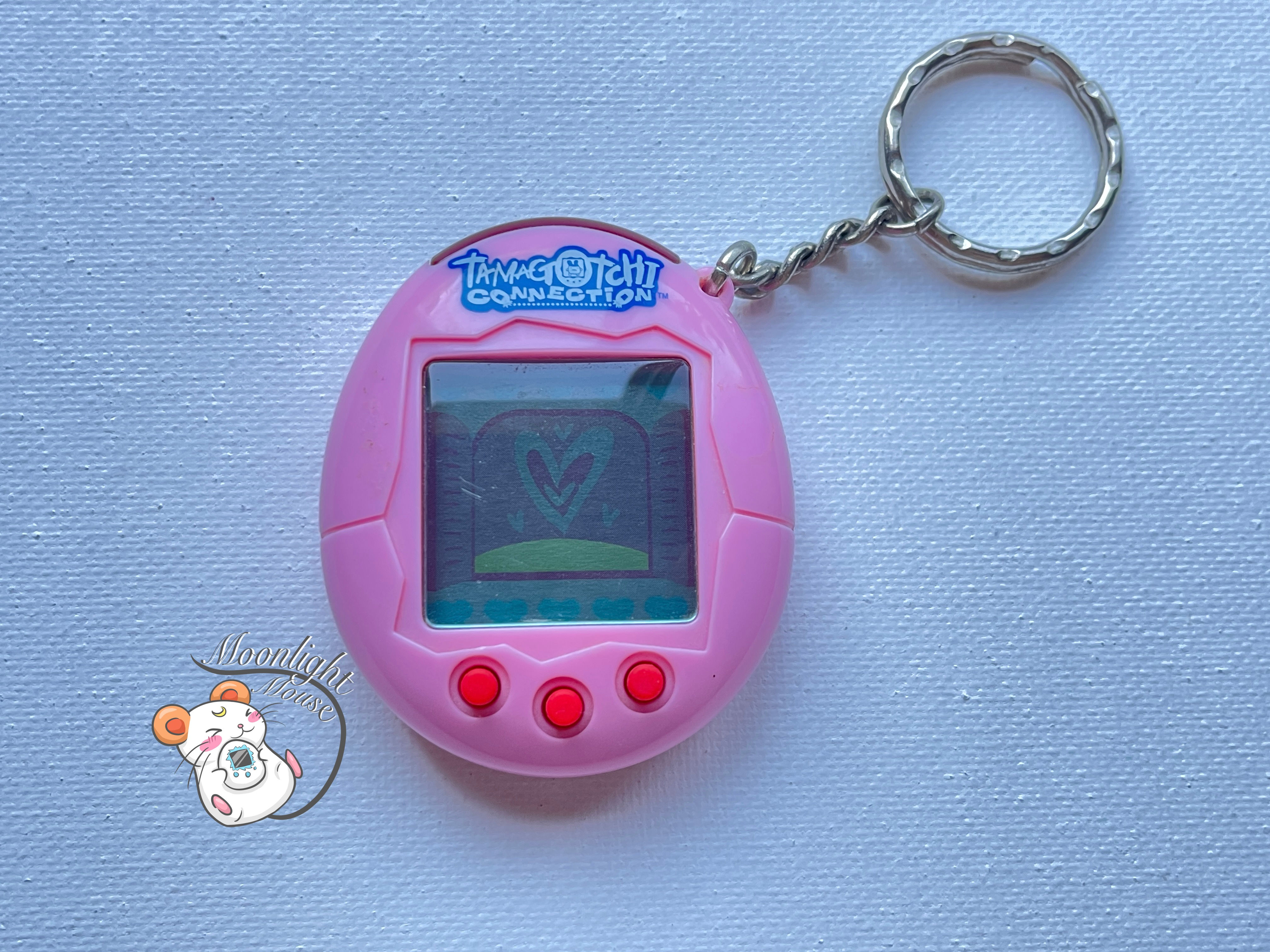 Tamagotchi Connection v1 English Solid Pink 2005
