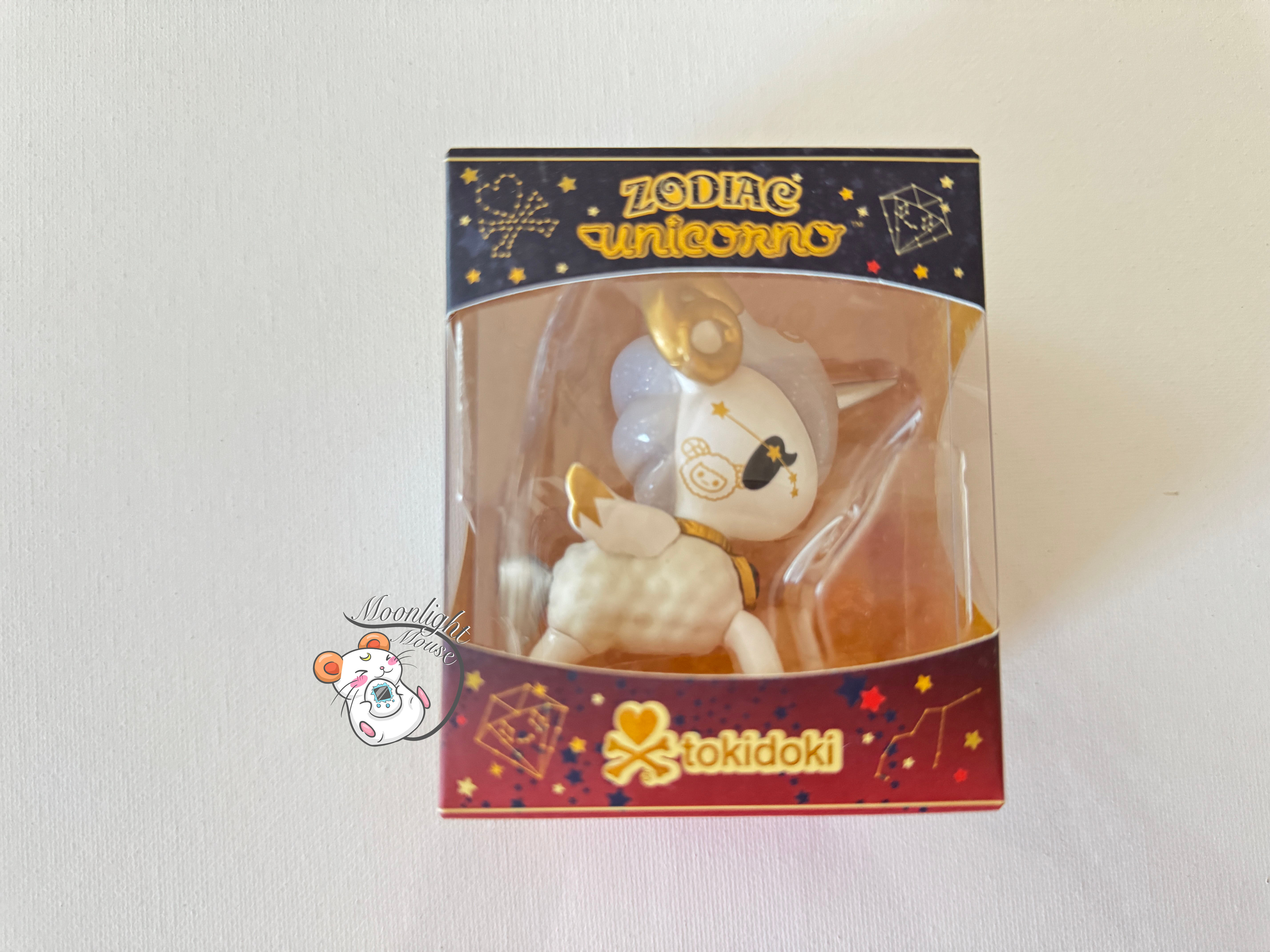 Tokidoki Zodiac Unicorno Aries Vinyl Figure Gold
